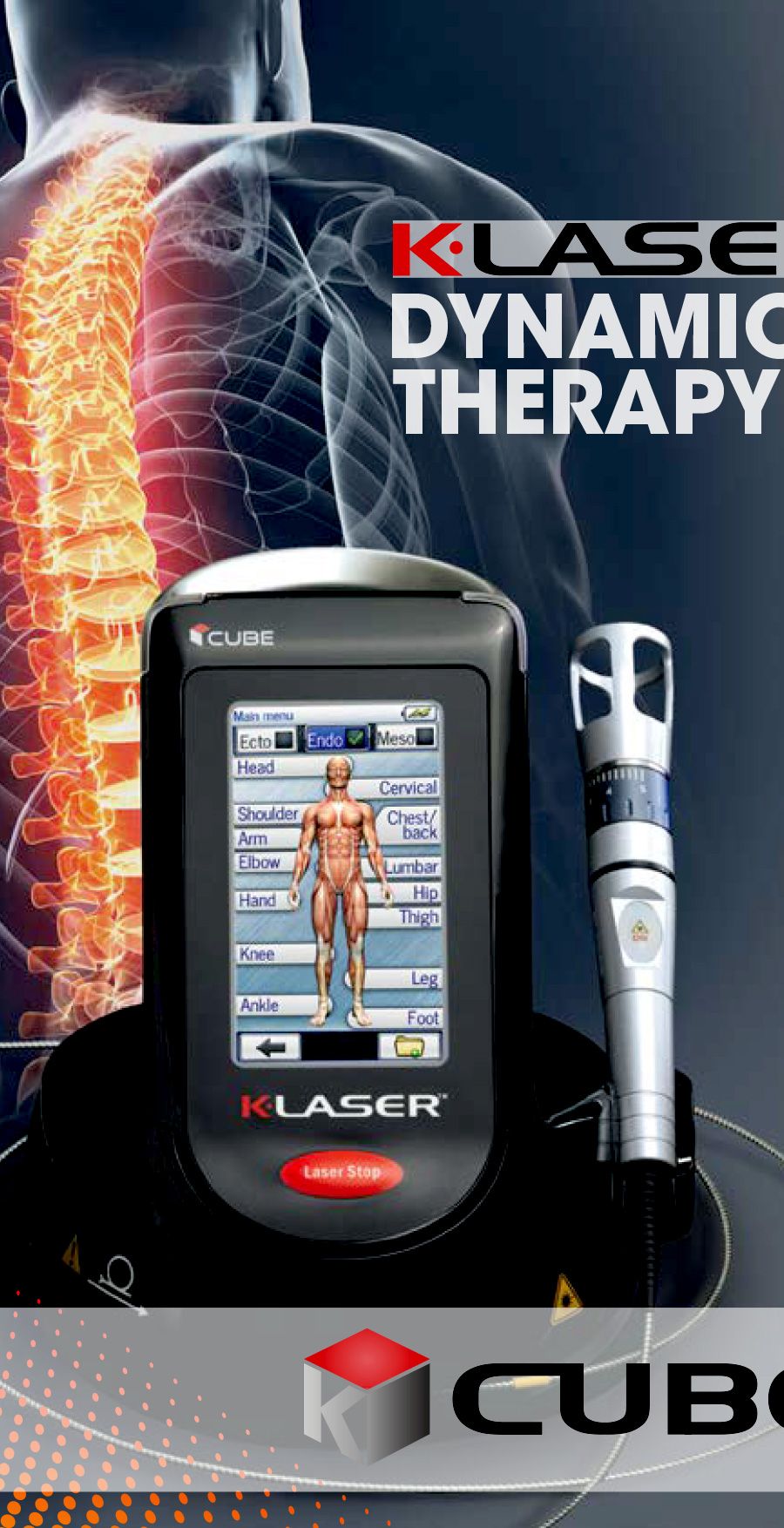 K Laser Cube 4 iphysio Πρότυπο Κέντρο Φυσικοθεραπείας